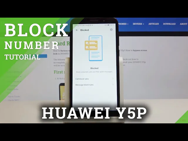Video thumbnail for How to Block Calls & Texts in Huawei Y5P - Block Annoying Number