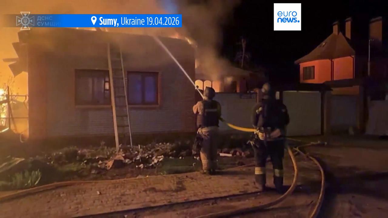 Video thumbnail for Ukraine targeted with over 230 Russian drones, Zelenskyy blasts US green light for Russian oil