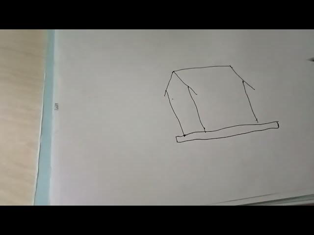 Video thumbnail for How to draw a house in an easy way