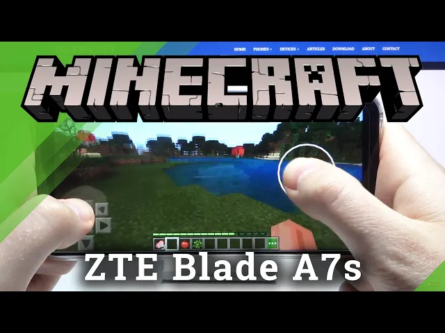 Video thumbnail for Minecraft on ZTE Blade A7s – Performance Checkup / Game Test