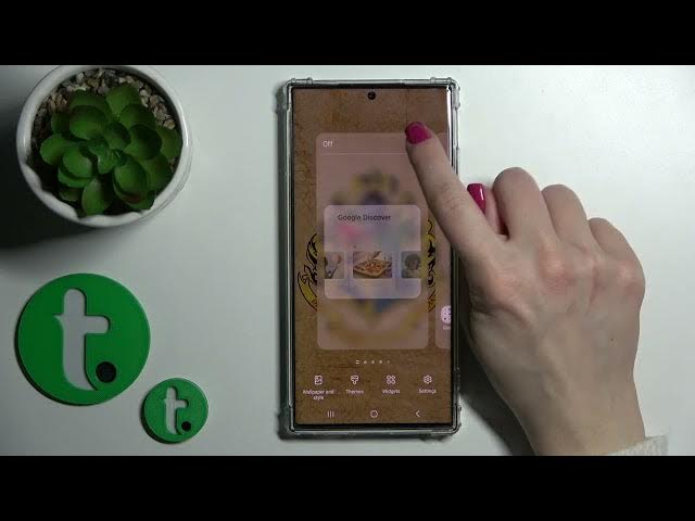 Video thumbnail for How to Enable / Disable Google Feed on Samsung Galaxy S23 Ultra - Manage Google Discover