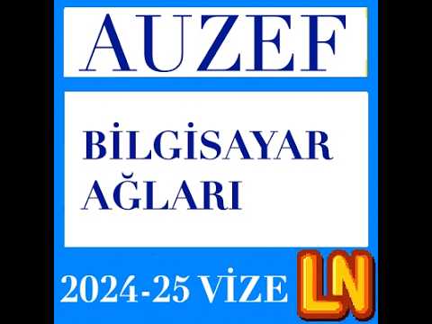 Video thumbnail for Bilgisayar Ağları 2024-2025 Vize Soruları