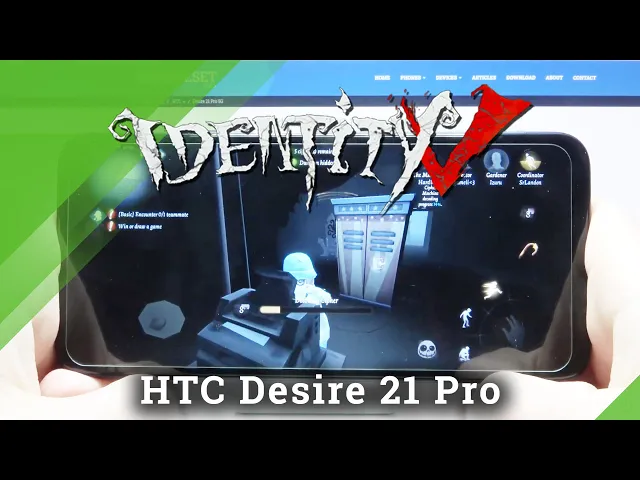 Video thumbnail for HTC Desire 21 Pro 5G - Identity V Gameplay