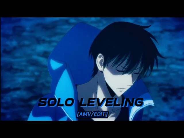 Video thumbnail for VVV - [AMV/EDIT] SOLO LEVELING EDIT!