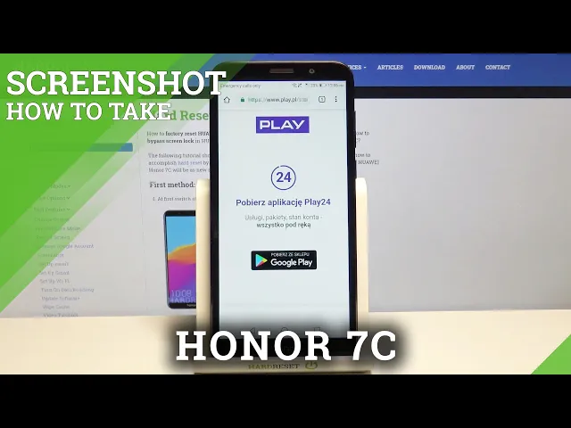 Video thumbnail for How to Grab a Screen in HONOR 7C – Take a Screenshot