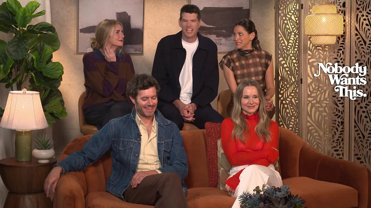 Video thumbnail for 'Nobody Wants This' Stars Kristen Bell, Adam Brody & More Play "Rom Com or Bomb?"