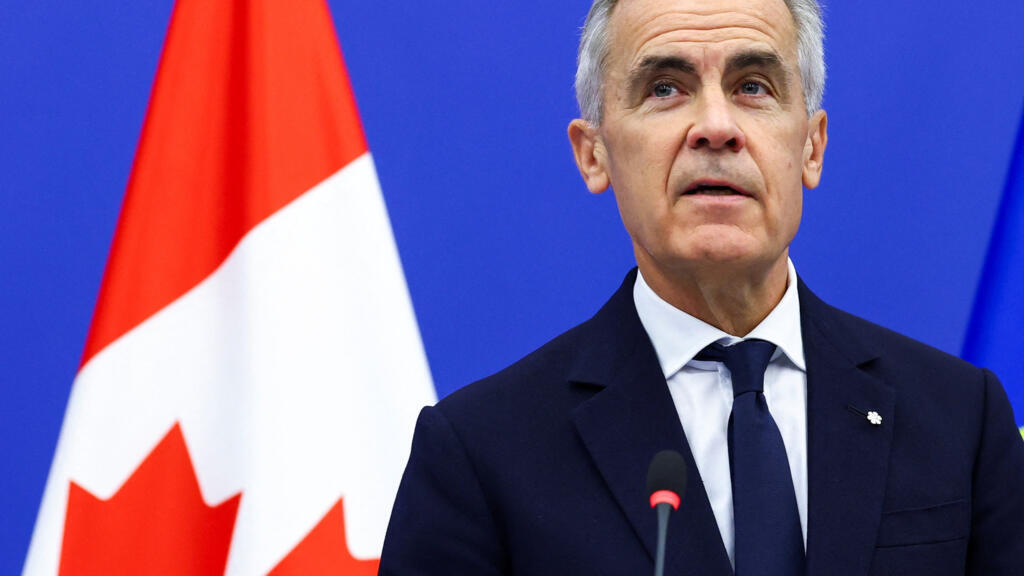 Video thumbnail for Carney pushes Canada-EU ties beyond trade