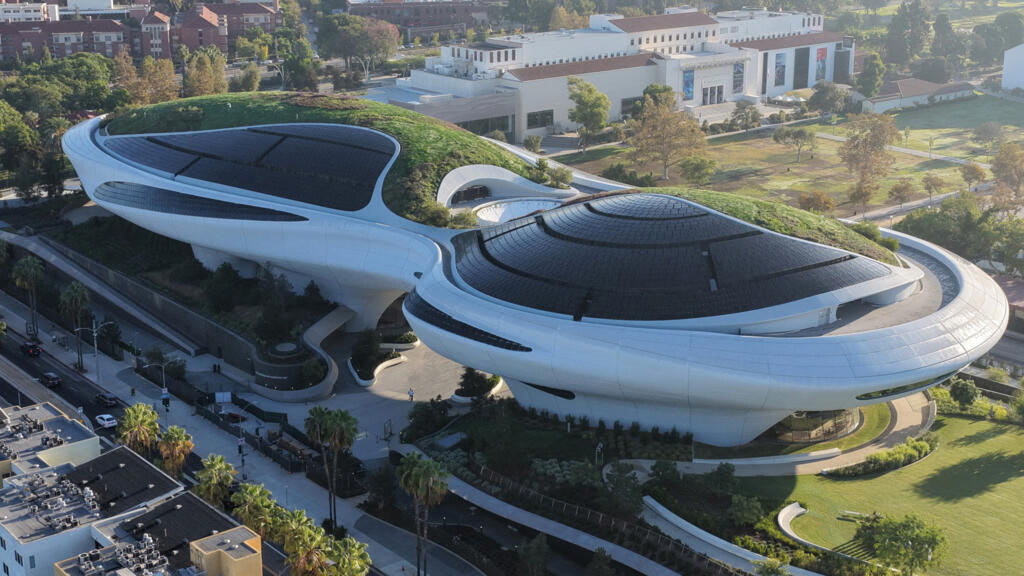 Video thumbnail for An inside look at Lucas Museum of Narrative Art in Los Angeles