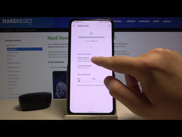 Video thumbnail for How to Take Care of Battery in ASUS ZenFone 8 Flip – Battery Management