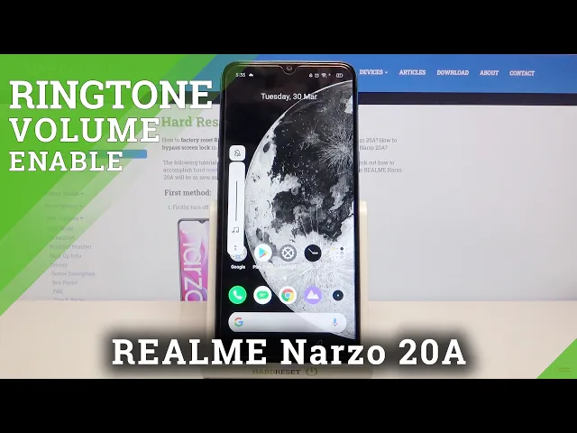Video thumbnail for Enable Ringtone Volume – REALME Narzo 20A & Sound Settings