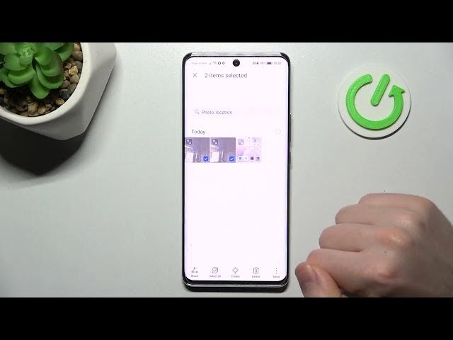 Video thumbnail for How to Hide Photos in Gallery on HONOR 50 - Move Photo to Secure Folder