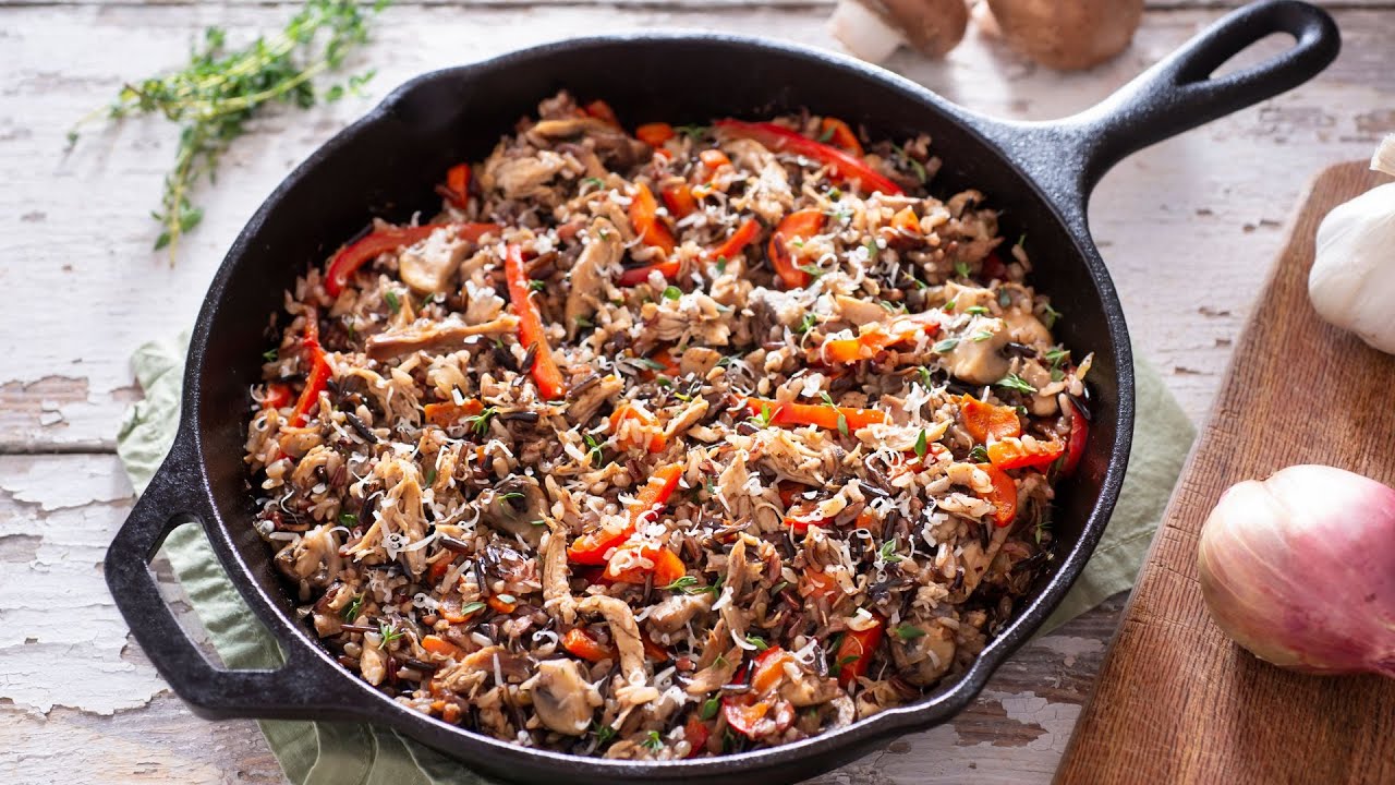 'Video thumbnail for Wild rice recipe: video blog'