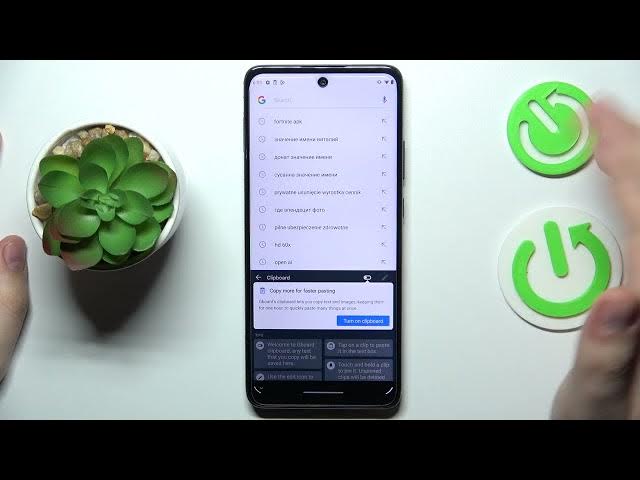 Video thumbnail for How to Activate the Keyboard Clipboard on the MOTOROLA One 5G Ace