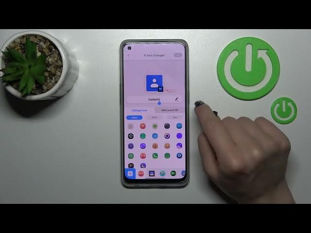 Video thumbnail for How to Change Icons Shape on OPPO Reno8 Lite // X Icon Changer App