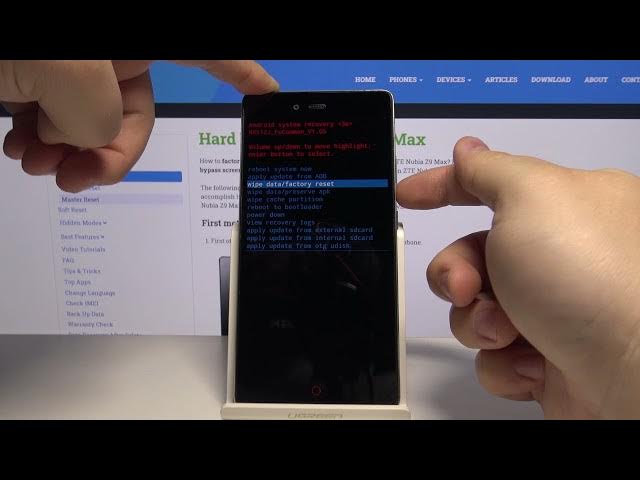 Video thumbnail for Recovery Mode in ZTE Nubia Z9 Max – Enter Recovery Mode