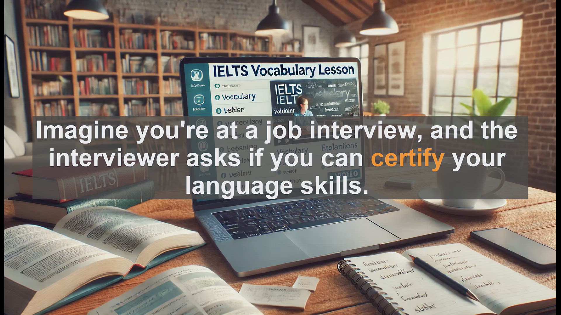 'Video thumbnail for 2500 Must Know IELTS 6.5 Vocabulary - Understanding 'Certify': Boost Your IELTS Score'