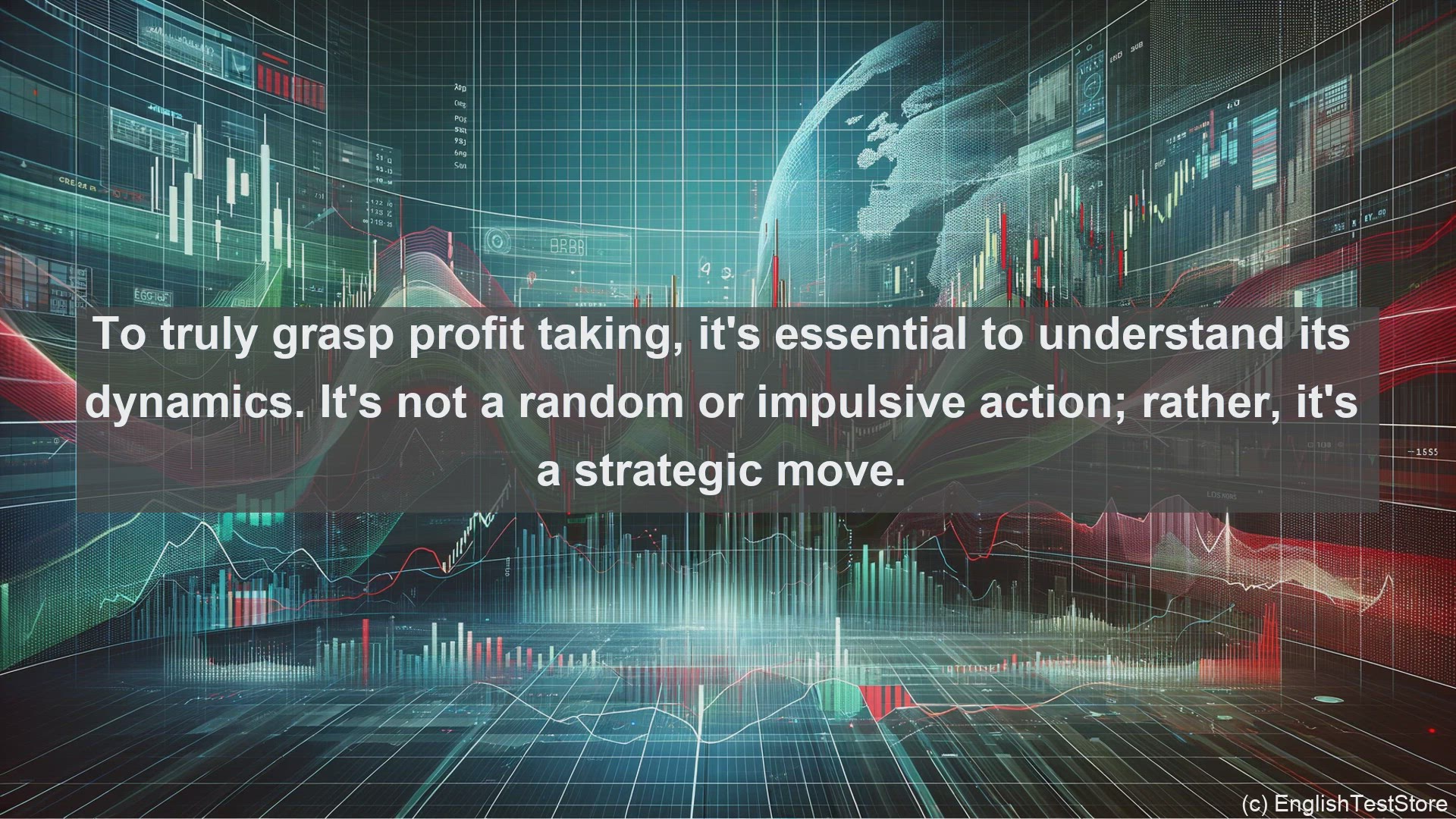 'Video thumbnail for Profit taking in economics and finance'