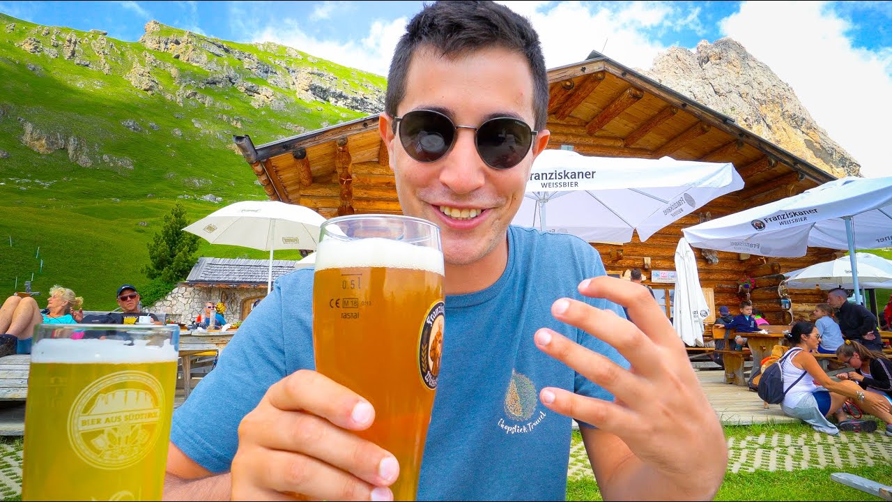 Video thumbnail for Eating SOUTH TYROLEAN FOOD in Italian Dolomites (IS THIS EVEN ITALY?!)