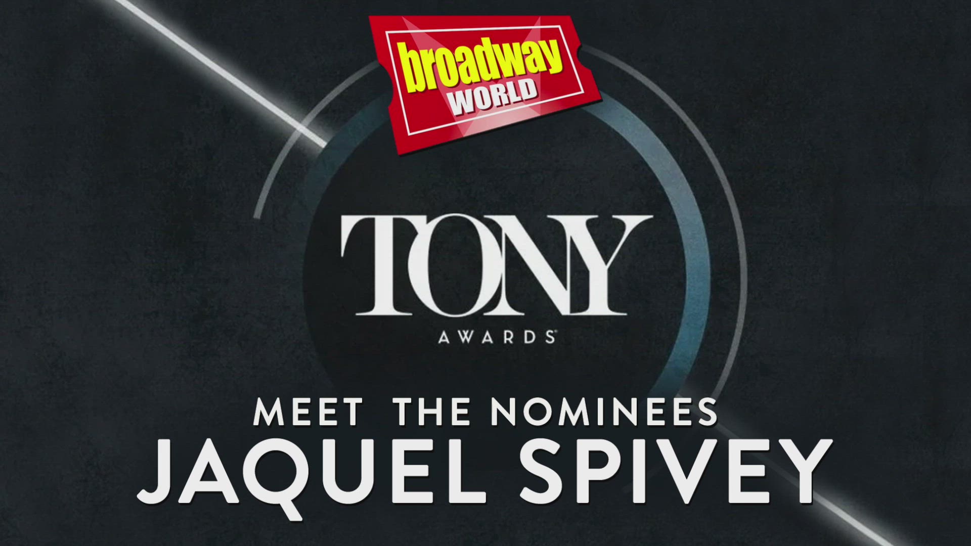 Video thumbnail for Meet the 2022 Tony Nominees: A STRANGE LOOP's Jaquel Spivey