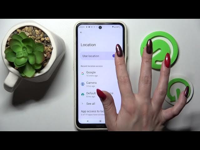 Video thumbnail for How to Turn On / Off the Location on Nokia X20 - Activate Location