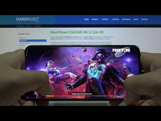 Video thumbnail for Garena Free Fire Gameplay on Xiaomi Mi 11 Lite 5G – FPS Checkup