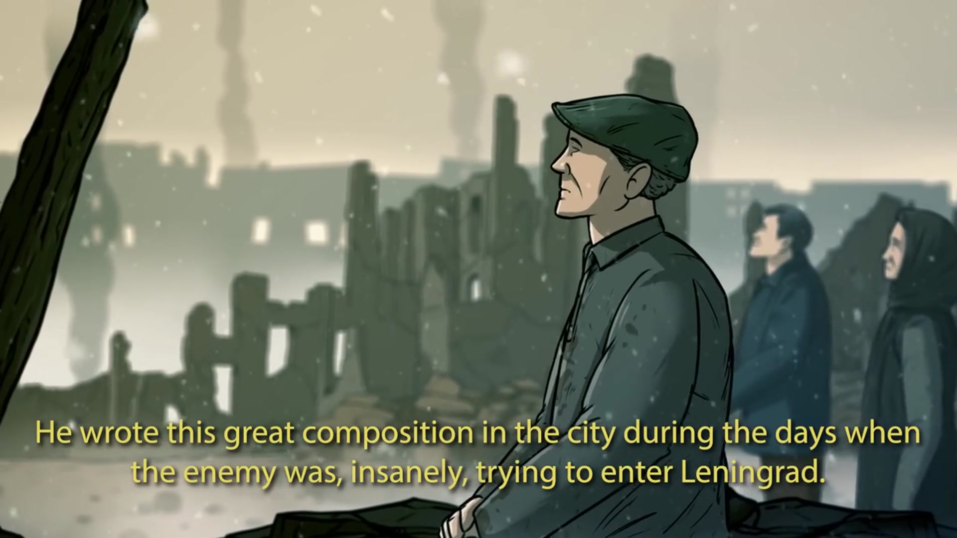 'Video thumbnail for Deadliest Siege of WWII: Leningrad | Animated History'