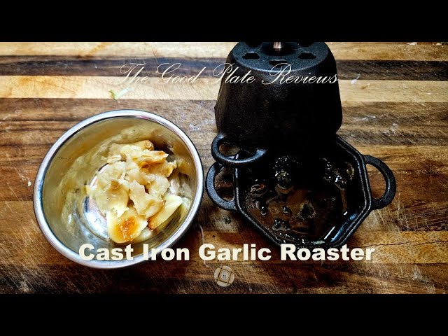 Video thumbnail for Cast Iron Garlic Roaster Review