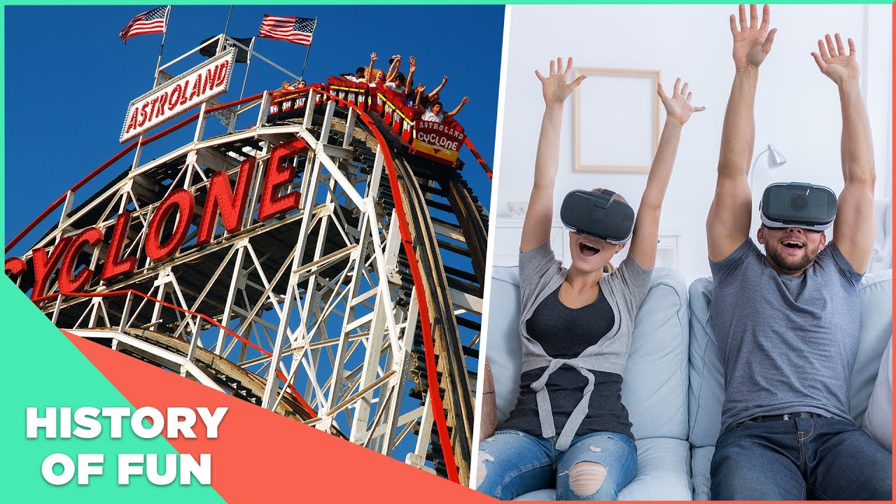 Video thumbnail for The Roller Coaster's Thrilling History | Mental Floss