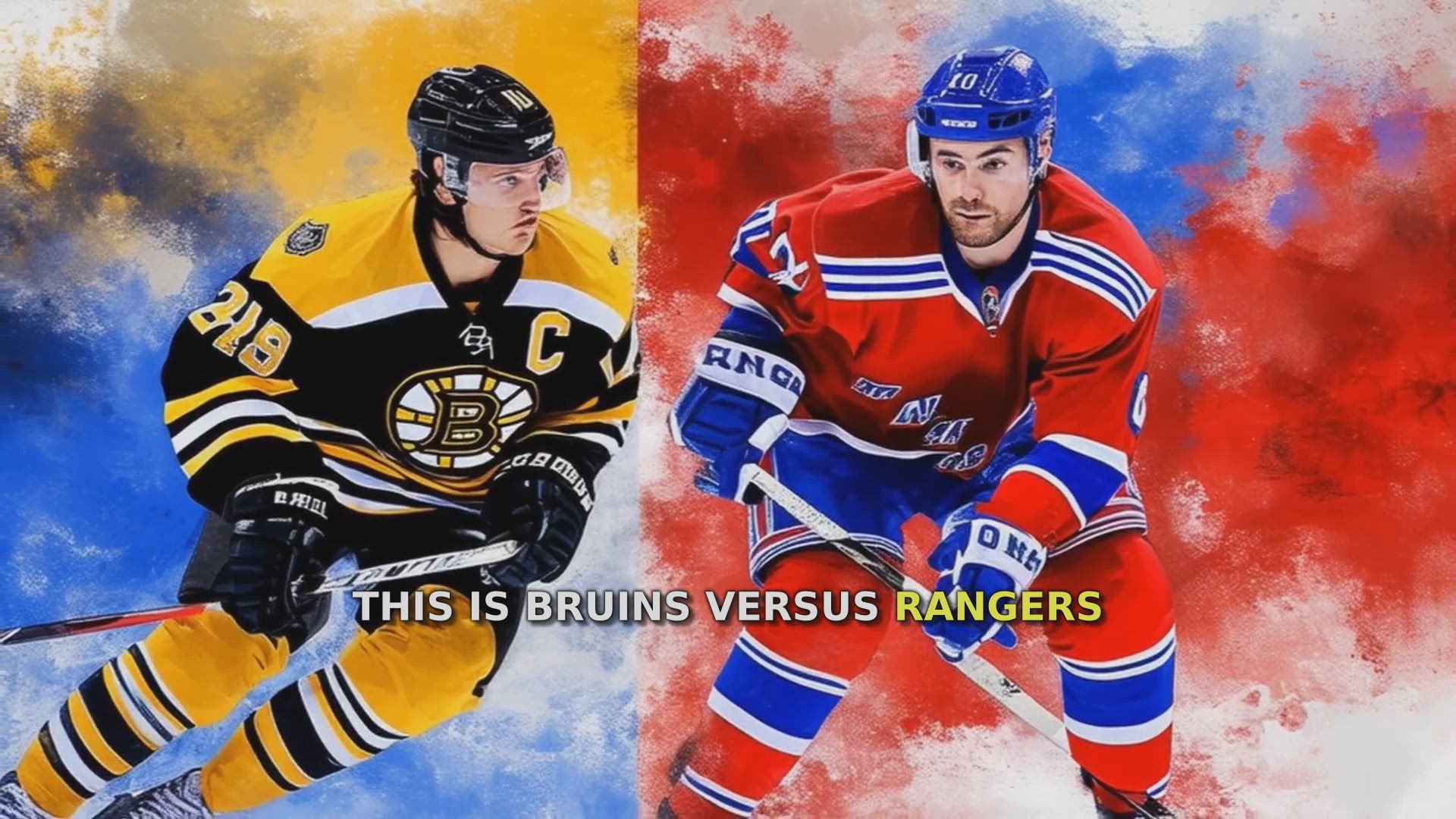 'Video thumbnail for Bruins vs Rangers: A Century-Old NHL Rivalry'