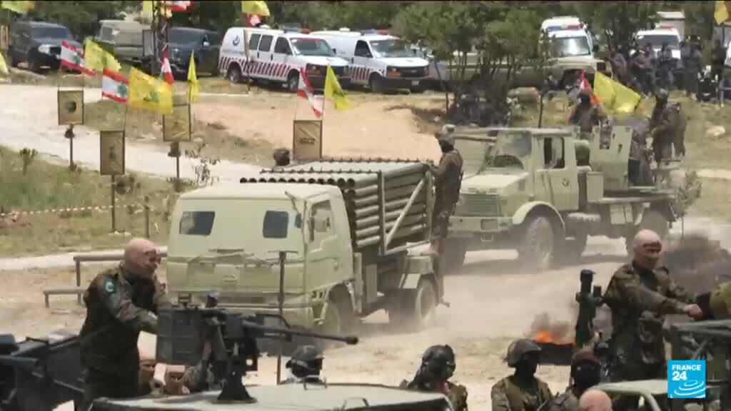 Video thumbnail for Israel continues deadly attacks on Lebanon as Hezbollah rejects ceasefire agreement