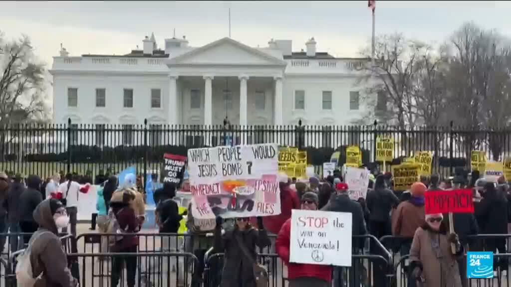 Video thumbnail for Republicans slipt on Venezuela move