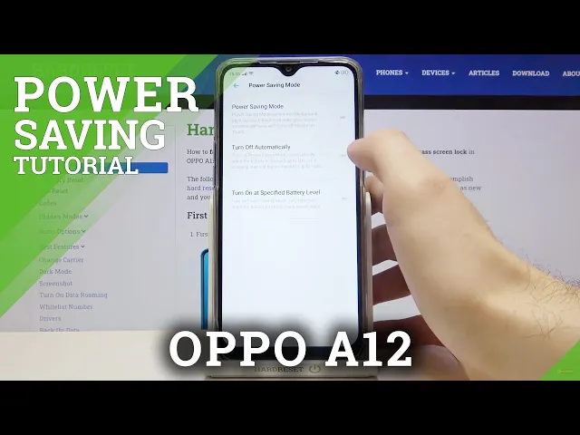 Video thumbnail for How to Enable Power Saving Mode on OPPO A12 – Turn On Power Saving Mode