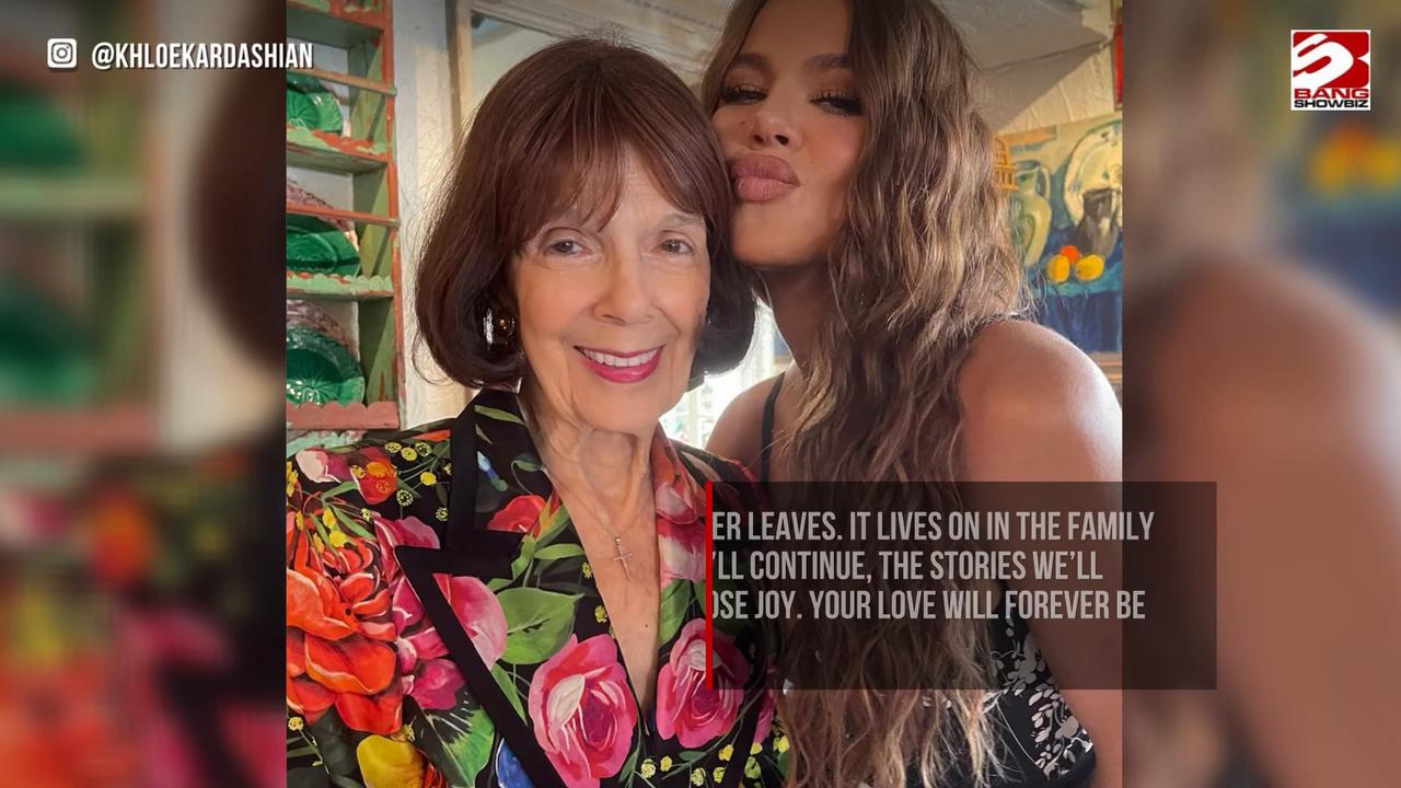 Video thumbnail for Khloe Kardashian reveals grandmother MJ’s ‘greatest blessings’