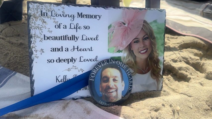 Video thumbnail for Loved ones hold celebration of life for LI couple two years after their killings
