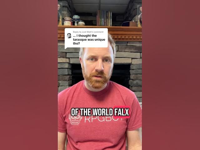 Video thumbnail for #dnd’s Tarrasque isn’t a unique creature