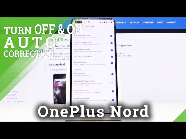 Video thumbnail for How to Enable Auto-Correction in OnePlus Nord – Keyboard Settings