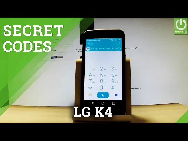 Video thumbnail for Secret Codes in LG K4 - Hidden Mode / Tips / Tricks / Advanced Options