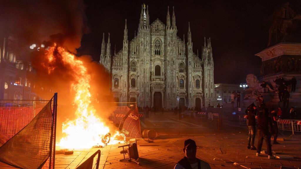 Video thumbnail for Italy deploys troops into Milan in response to recent riots