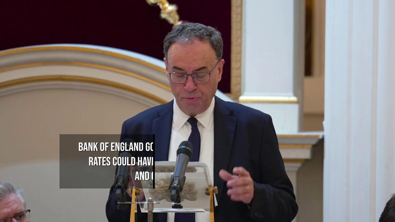 Video thumbnail for Bank Of England Expected To Hold Interest Rates At 3.75%.