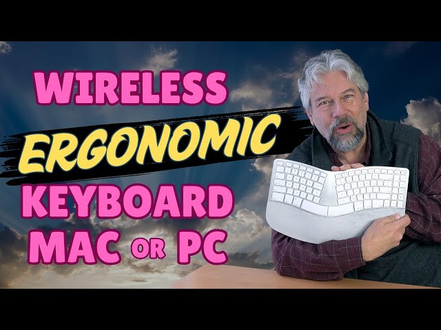 Video thumbnail for Type Comfortably with the Wireless Matias Sculpted Ergonomic Keyboard