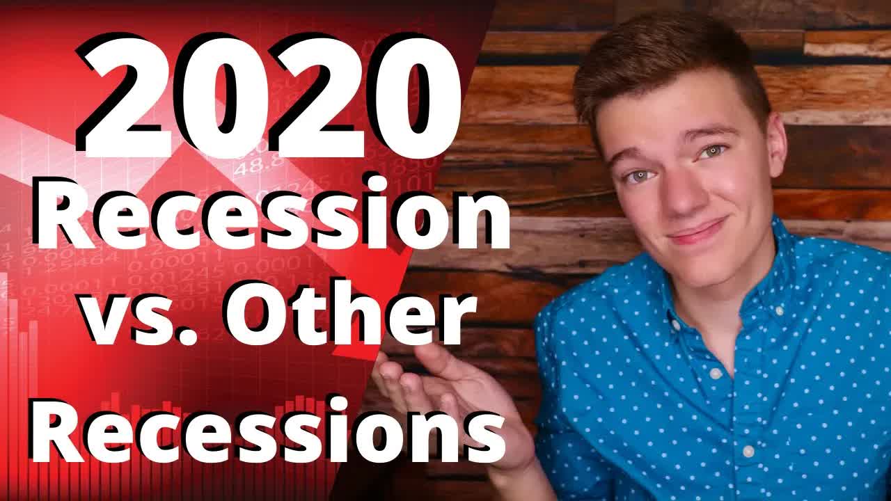 Video thumbnail for magnified money: 2020 recession explained: past market crashes & investment strategy