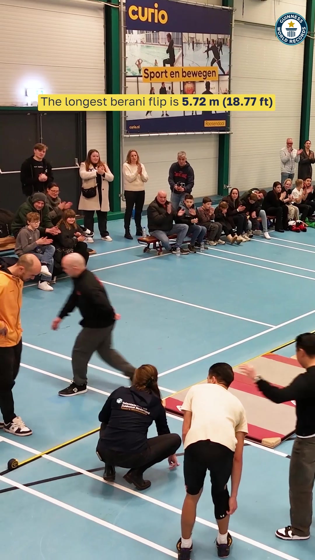Video thumbnail for Longest Berani flip  5.72 metres (18.77 ft) by Jayden Van Bommel