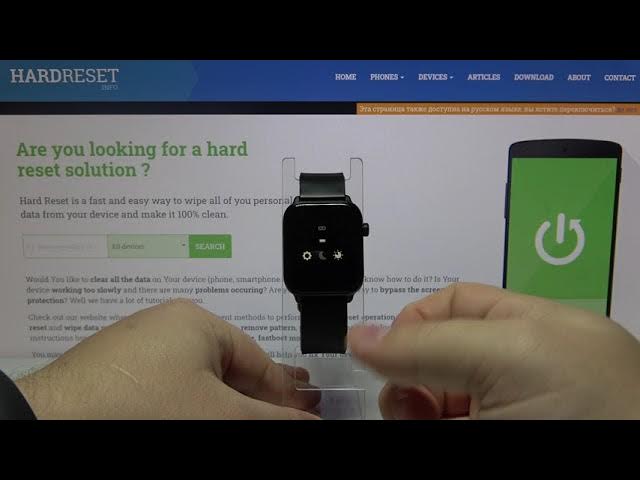 Video thumbnail for How to Change Screen Brightness in KINGWEAR KW37 Pro – Adjust Display