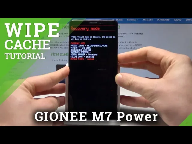 Video thumbnail for How to Wipe Cache on GIONEE M7 Power – Format Cache Partition