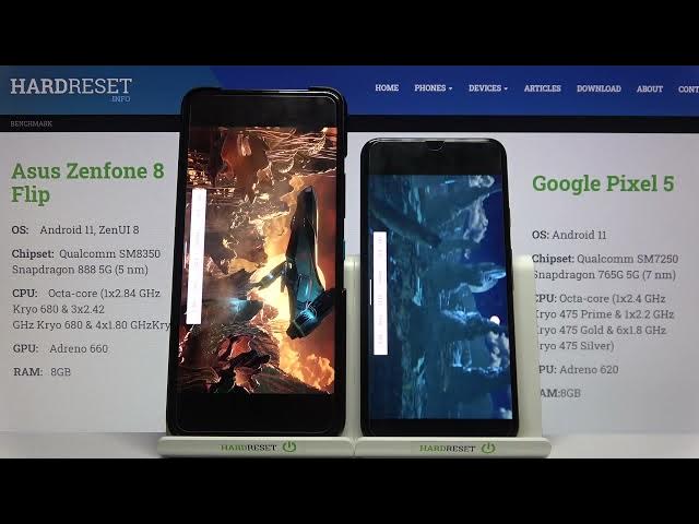 Video thumbnail for ASUS ZenFone 8 Flip vs GOOGLE Pixel 5 - Wild Life Extreme 3DMark