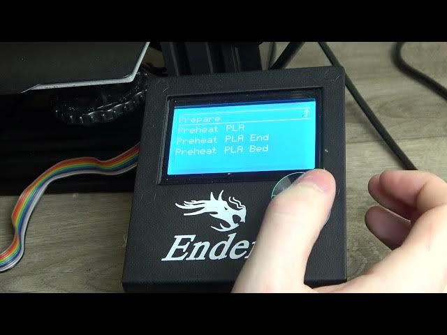 Video thumbnail for Ender 3 - How To Preheat PLA
