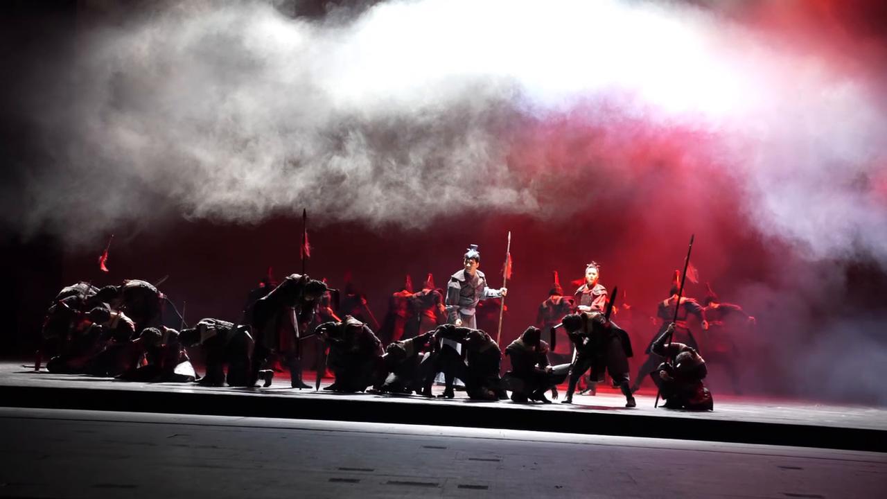 Video thumbnail for Dress rehearsal for dance drama Mulan 8.