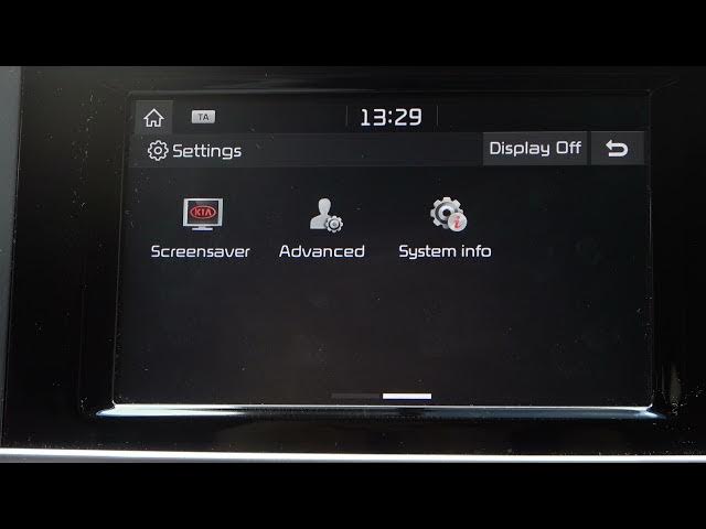 Video thumbnail for How to Change Screen Saver Clock in KIA Sportage?