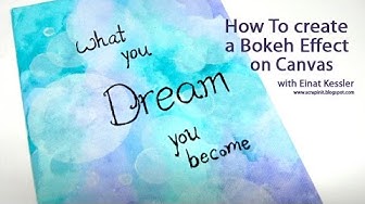 Video thumbnail for How to Create a Bokeh Effect on Canvas