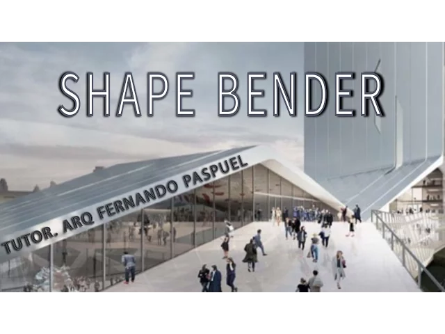 Video thumbnail for 2.- SHAPE BENDER | Sketchup Plugins